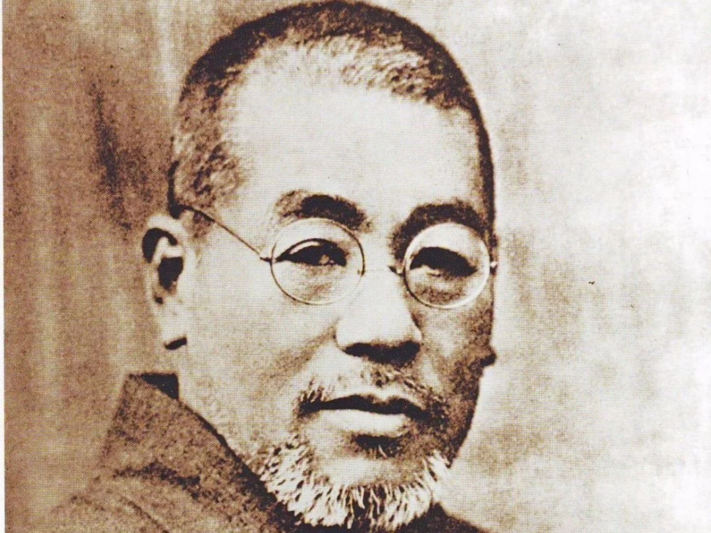 Portrait ancien de Mikao Usui, fondateur de la méthode Reiki Usui.
